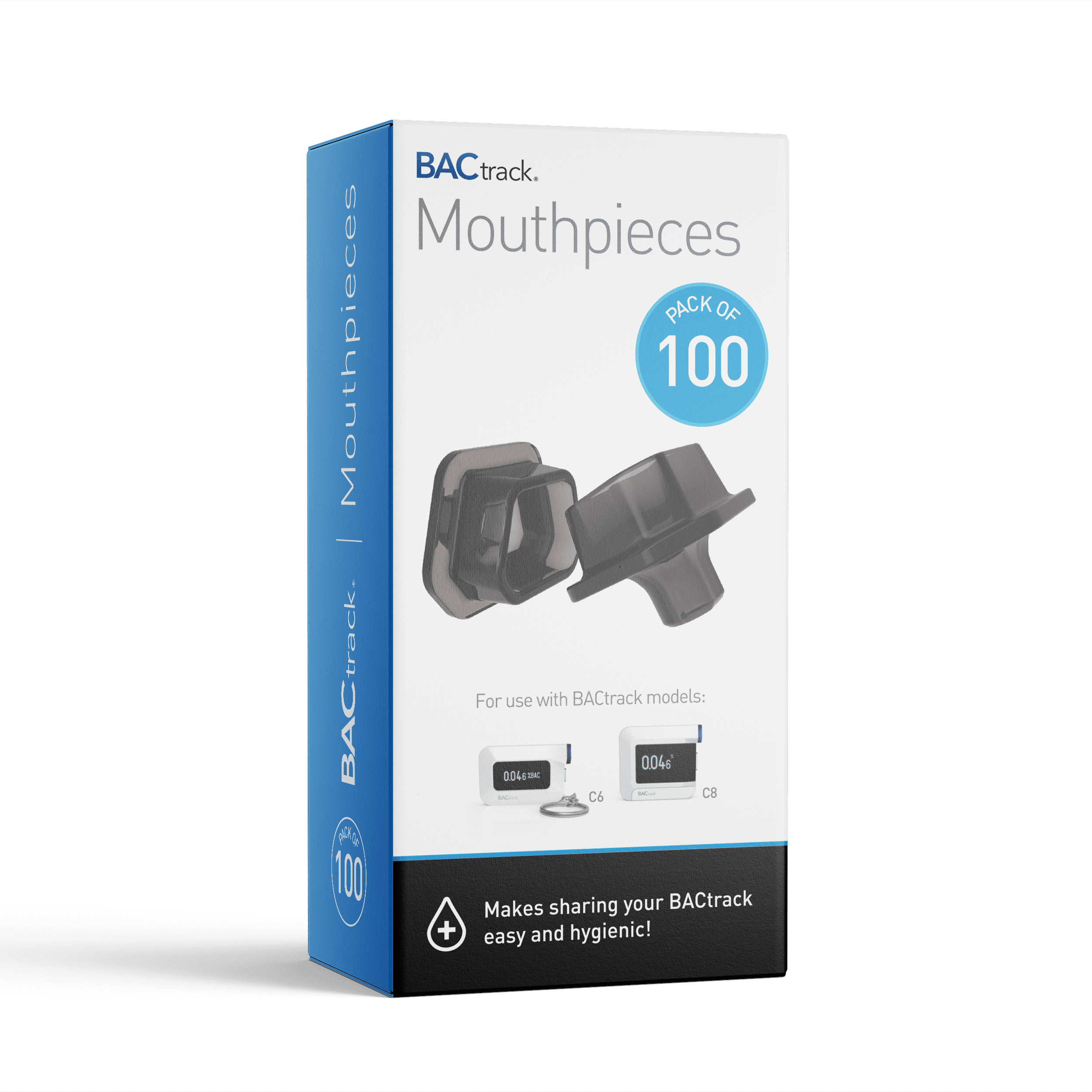 BACtrack C-Series breathalyzer mouthpieces, retail box (MPCS100)