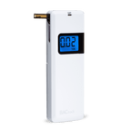 BACtrack T60 personal breathalyzer, angled view