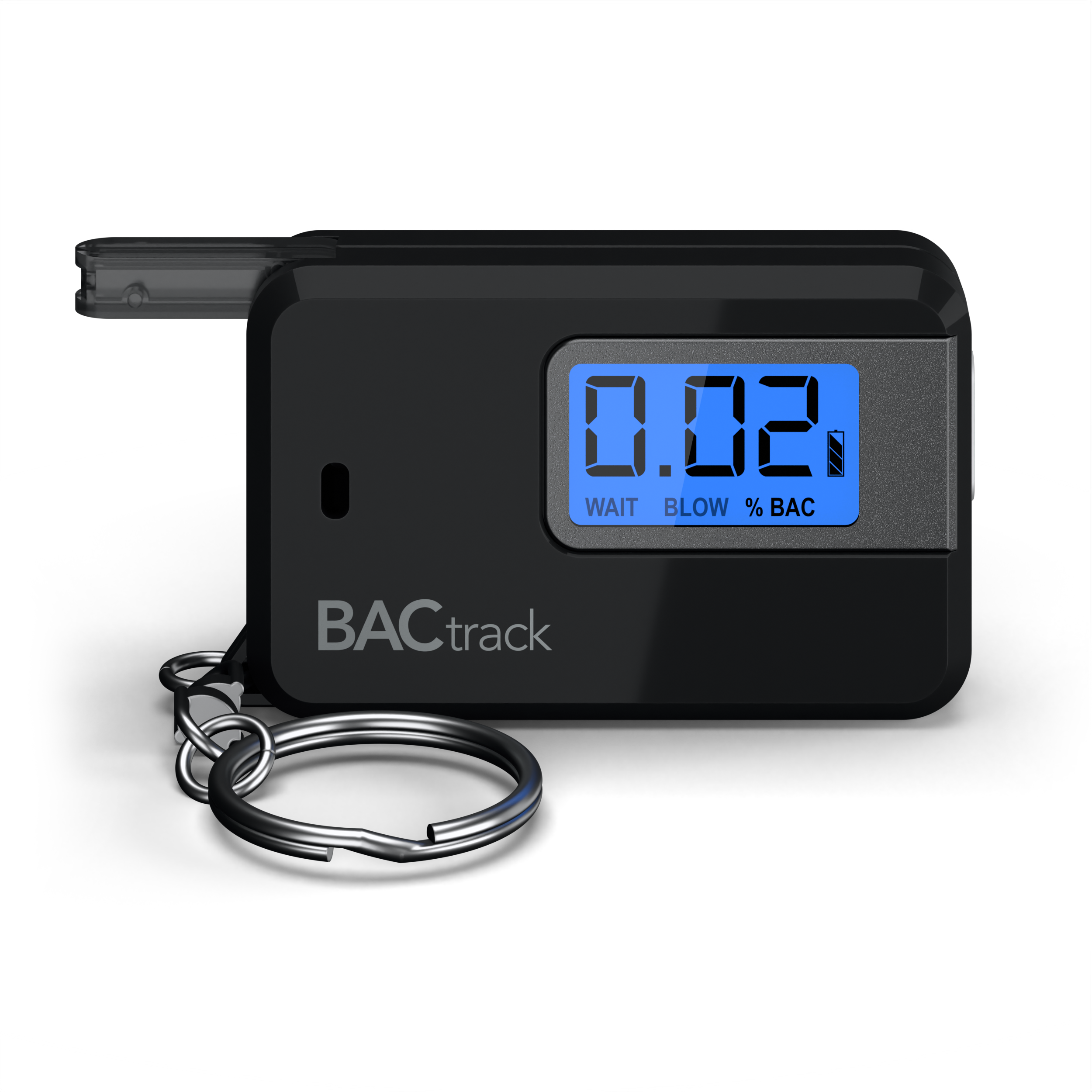 BACtrack Go Keychain Breathalyzer Black