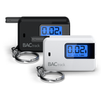 BACtrack Go Black and White Keychains