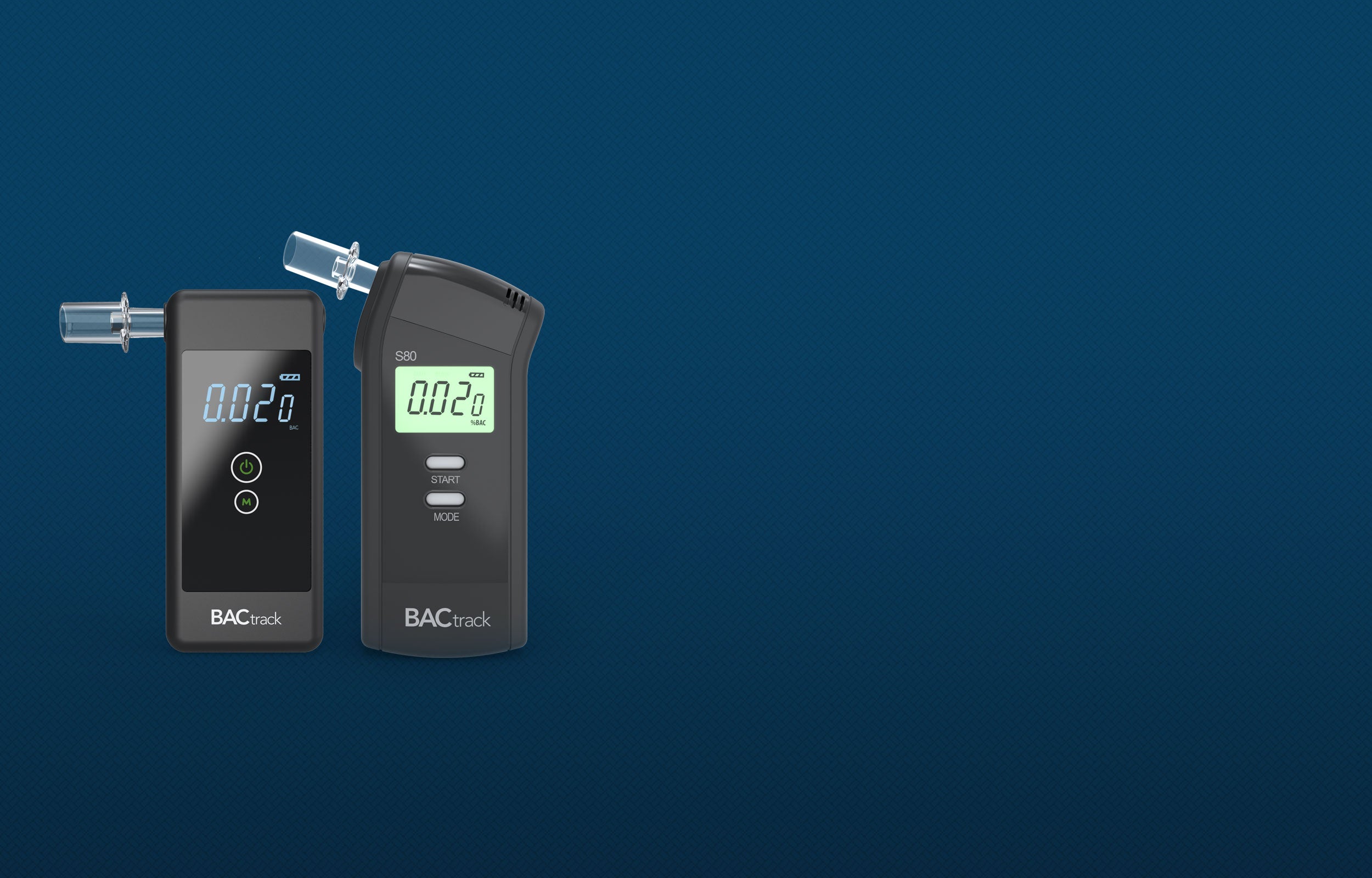 Professional-grade BACtrack breathalyzers