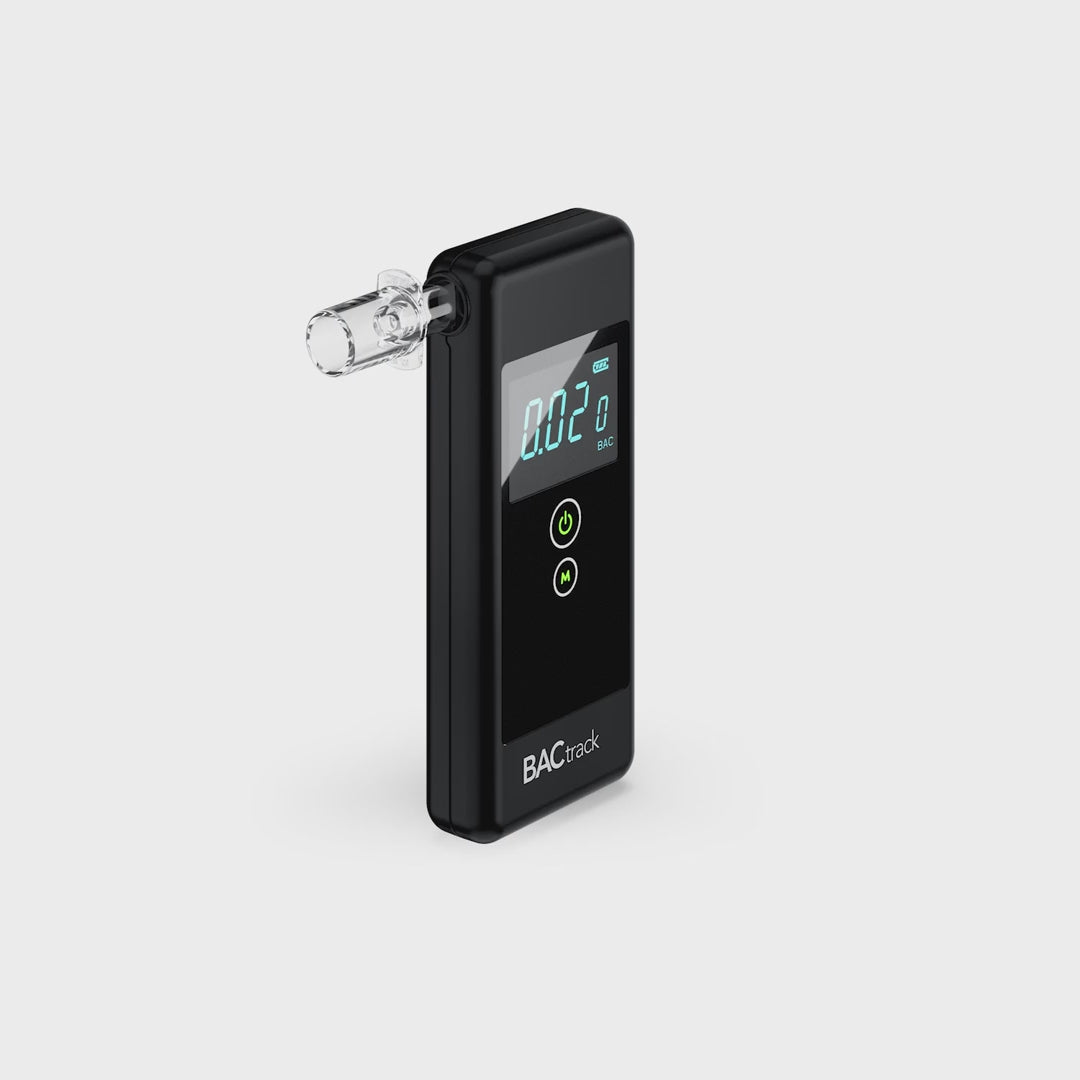 BACtrack breathalyzer mouthpiece breathalyzer product video