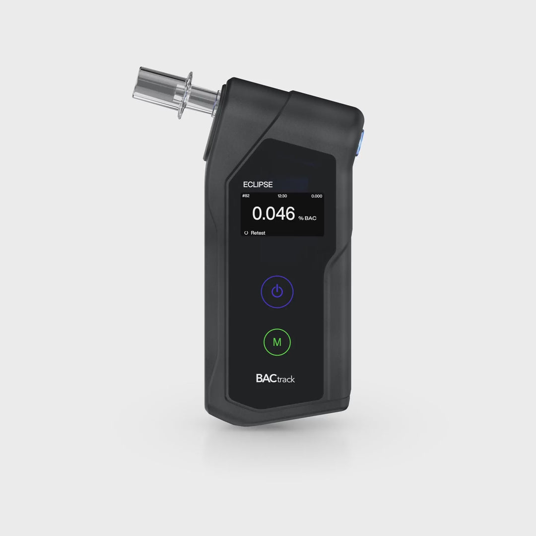 BACtrack Eclipse breathalyzer 360 degree view video